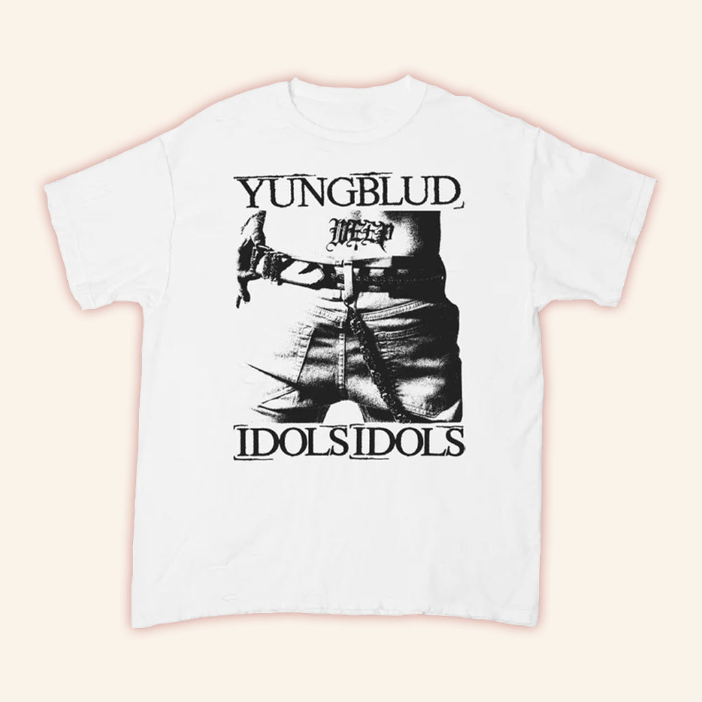 Yungblud Merch White Tattoo T-Shirt Music Lover Gifts For Him Yungblud Merch White Tattoo T-Shirt Music Lover Gifts For Him