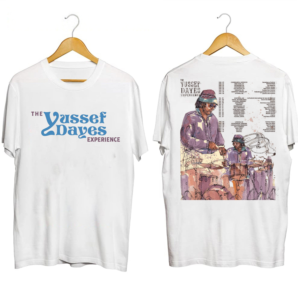 Yussef Dayes Experience Tour Shirt Yussef Dayes Merch Gift Ideas For Fans