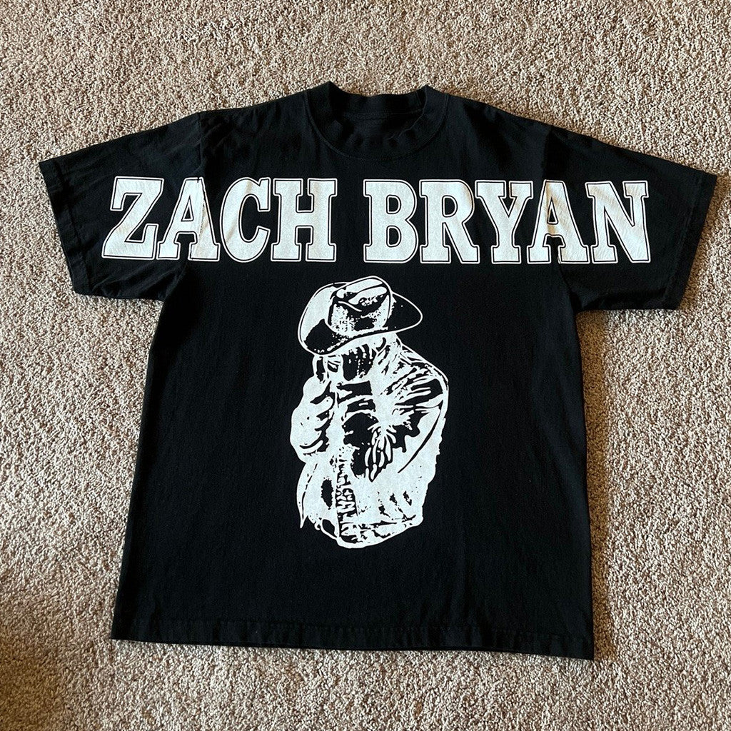 Zach Bryan Merch Black T-Shirt Music Lover Gift Ideas For Him Zach Bryan Merch Black T-Shirt Music Lover Gift Ideas For Him