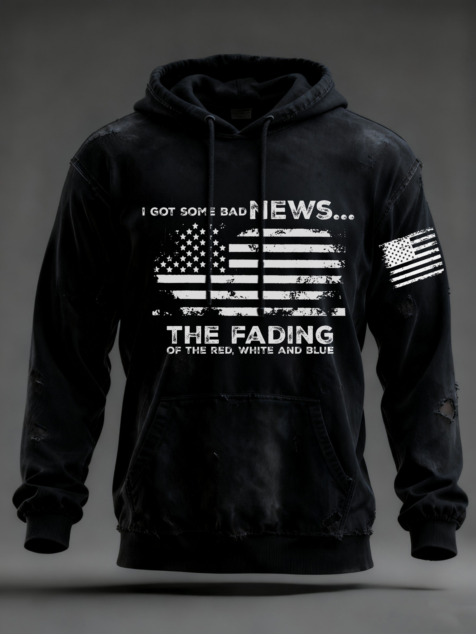 Zach Bryan Merch Hoodie I Got Some Bad News Zach Bryan Merch Vintage Gifts For Music Fans
