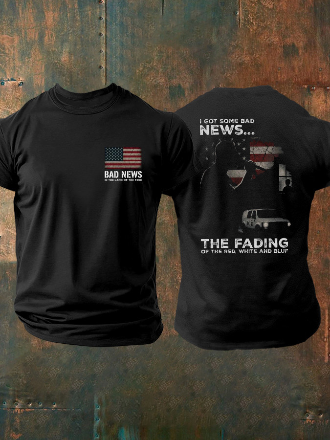 Zach Bryan Merch T-Shirt I Got Some Bad News Folk Music Graphic Tee Music Gift Ideas