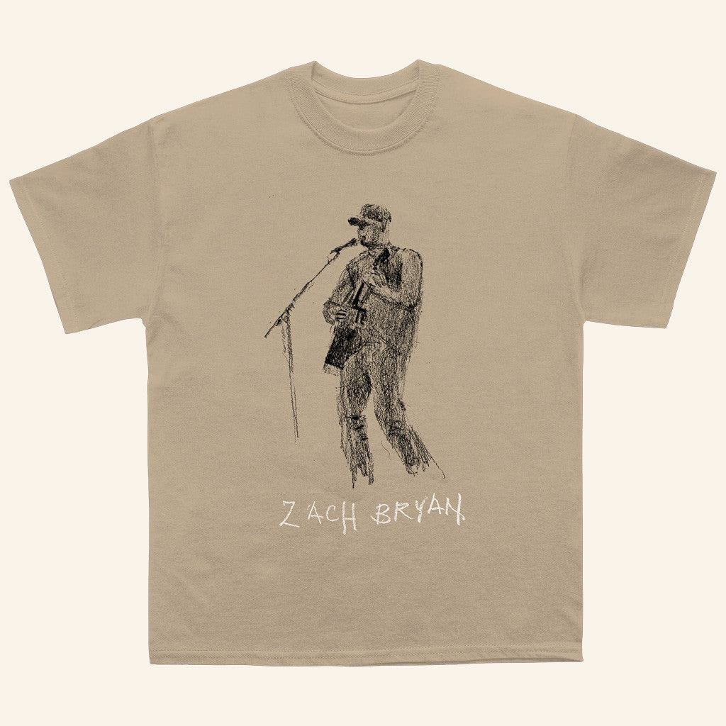 Zach Bryan Merch Zb Sketch T-Shirt For Fan Gifts For Boyfriend Zach Bryan Merch Zb Sketch T-Shirt For Fan Gifts For Boyfriend