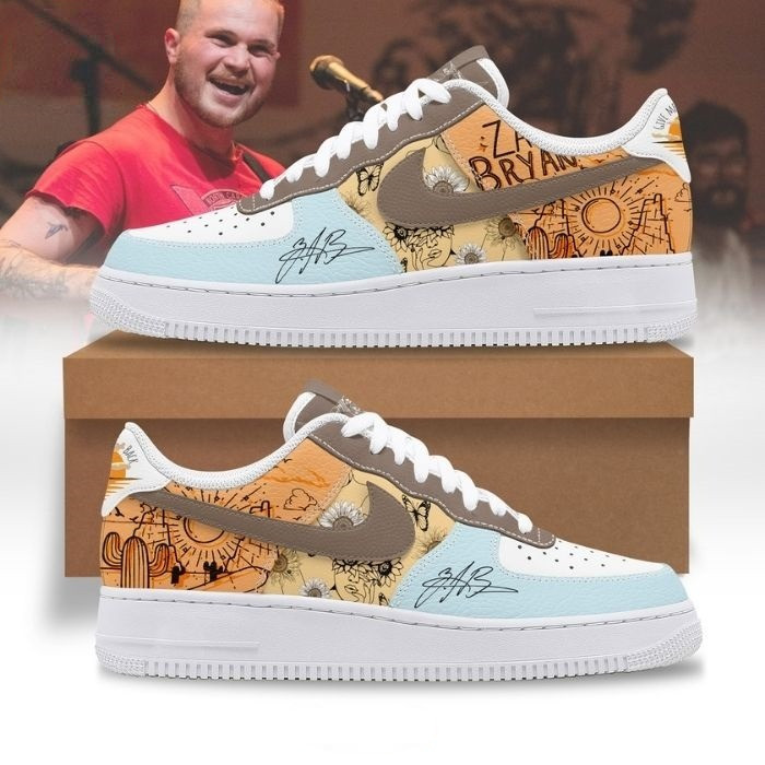 Zach Bryan Nike Air Force Shoes Gift Ideas For Music Lovers