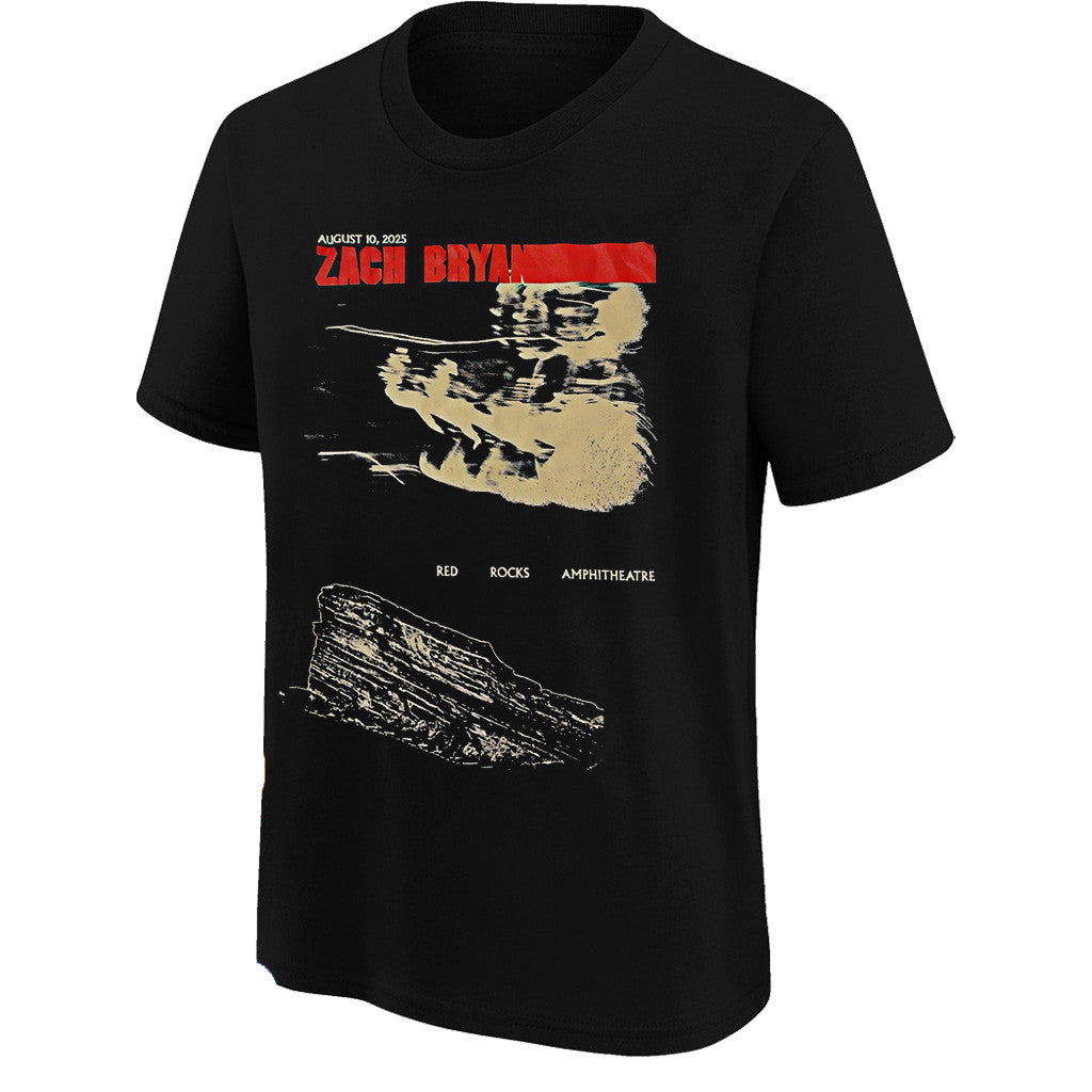 Zach Bryan Red Rocks Merch Black Zach Bryan T-Shirt Music Fans Gift For Father Zach Bryan Red Rocks Merch Black Zach Bryan T-Shirt Music Fans Gift For Father