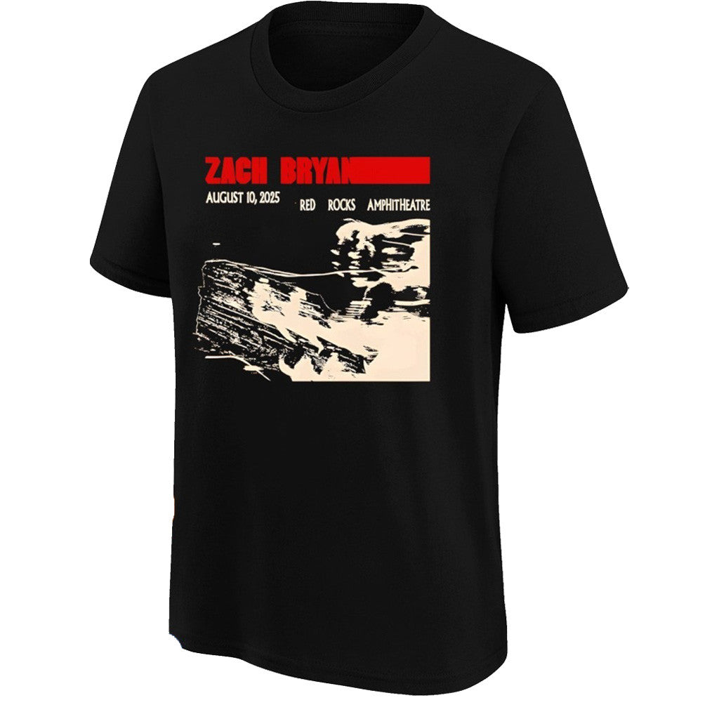 Zach Bryan Red Rocks Merch Zach Bryan T-Shirt Gifts For Music Fans