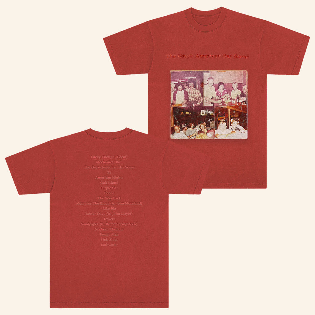 Zach Bryan Tour Merch 2025 Bar Scene Rust Album T-Shirt Gifts For Besties Zach Bryan Tour Merch 2025 Bar Scene Rust Album T-Shirt Gifts For Besties