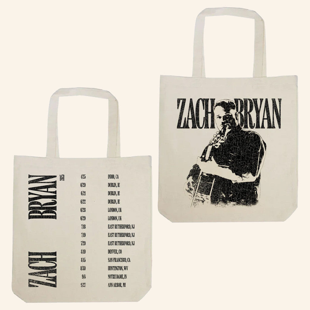 Zach Bryan Tour Merch 2025 Photo Tote Gifts For Mom Zach Bryan Tour Merch 2025 Photo Tote Gifts For Mom