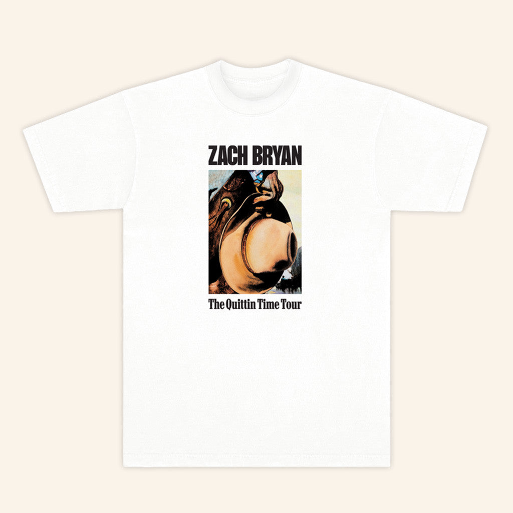 Zach Bryan Tour Merch 2025 ZB Cowboy White T-Shirt Gift For Son Zach Bryan Tour Merch 2025 ZB Cowboy White T-Shirt Gift For Son