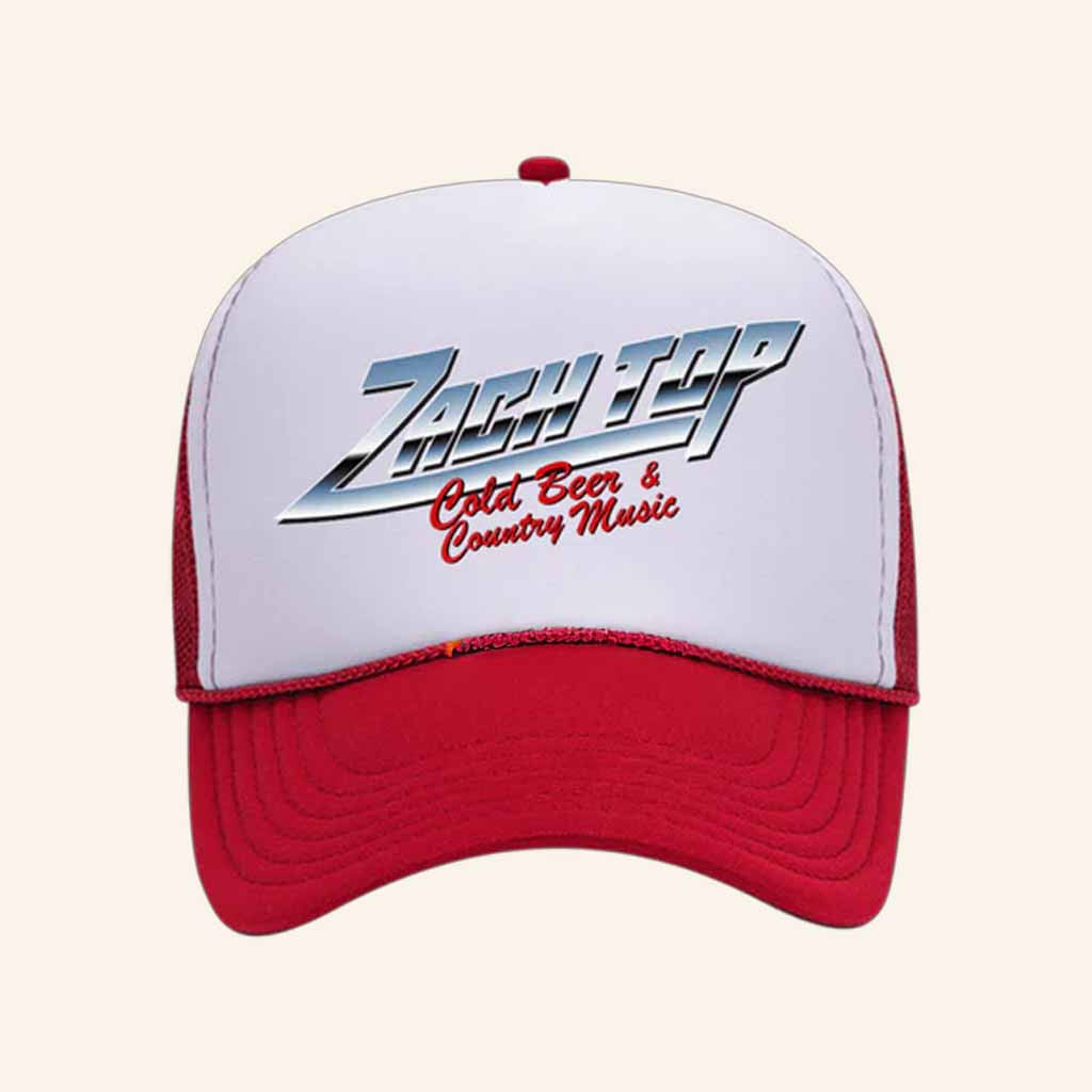 Zach Top Merch Cold Beer And Country Music Trucker Hat Gifts For Music Lovers Zach Top Merch Cold Beer And Country Music Trucker Hat Gifts For Music Lovers