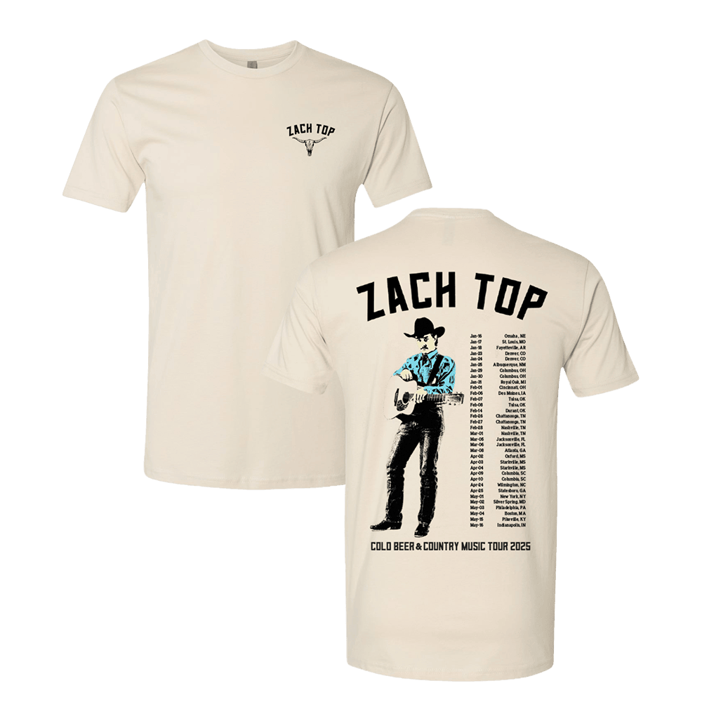 Zach Top Merch Zach Top 2025 Natural Tour T-Shirt Gifts For Music Fans Zach Top Merch Zach Top 2025 Natural Tour T-Shirt Gifts For Music Fans