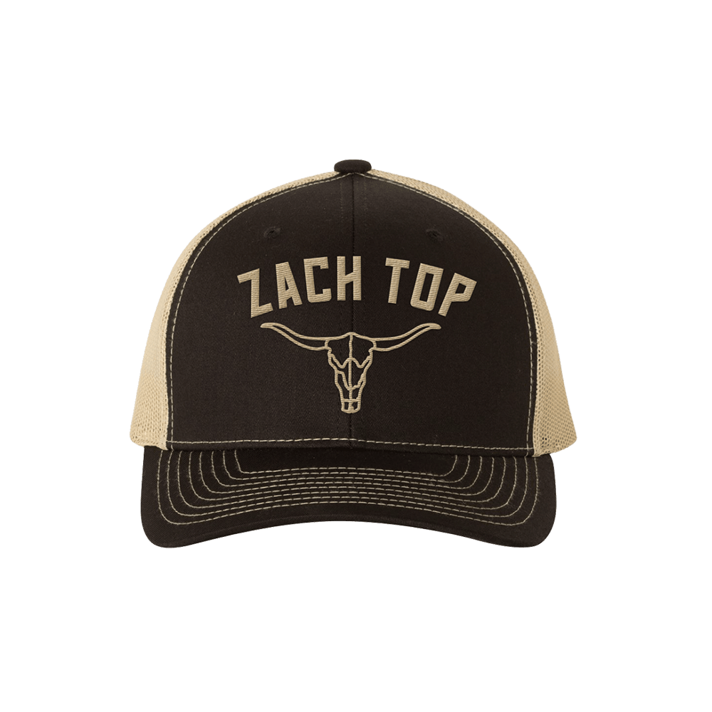 Zach Top Merch Zach Top Black And Gold Skull Hat Music Lovers Gifts For Fans Zach Top Merch Zach Top Black And Gold Skull Hat Music Lovers Gifts For Fans