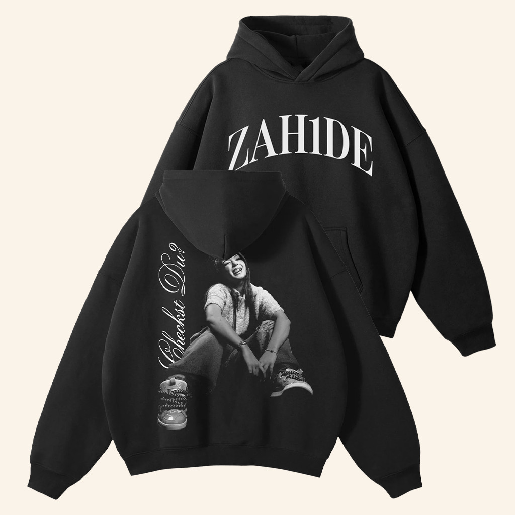 ZAH1DE Merch Checkst Du Hoodie ZAH1DE Hoodie Gift Ideas For Sister