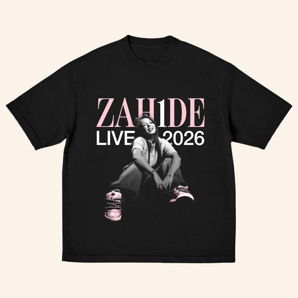ZAH1DE Merch ZAH1DE Live 2026 T-Shirt Best Gifts For Sister
