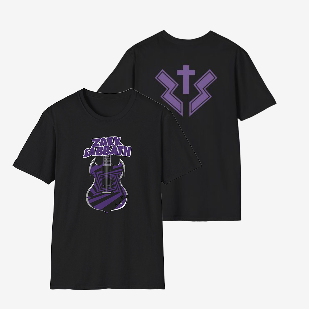 Zakk Sabbath Barbarian Guitar T-Shirt Zakk Wylde Clothes Zakk Sabbath Fan Gifts