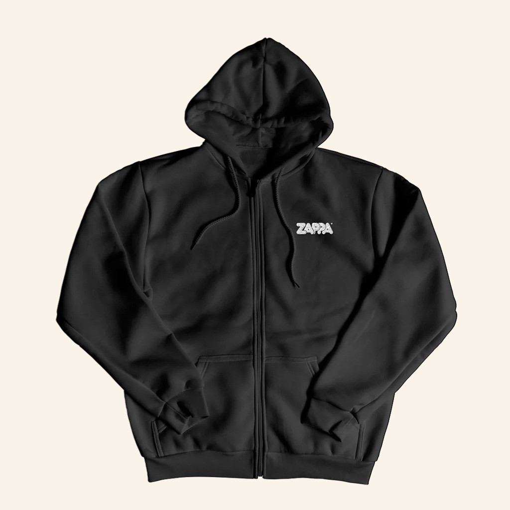 Zappa Merch Zappa Logo Zip Up Hoodie Christmas Present For Dad Zappa Merch Zappa Logo Zip Up Hoodie Christmas Present For Dad