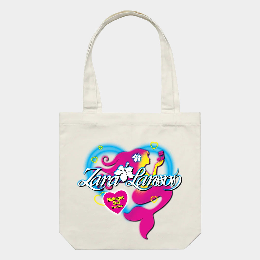 Zara Larsson Merch 2026 Midnight Sun Tote Bag Best Gifts For Music Lovers