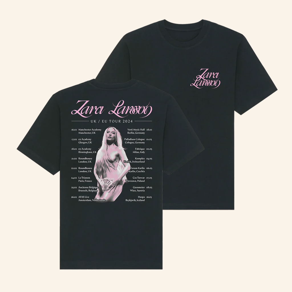 Zara Larsson Merch Zara Larsson UK EU Tour 2024 T-Shirt Best Gifts For Music Lovers