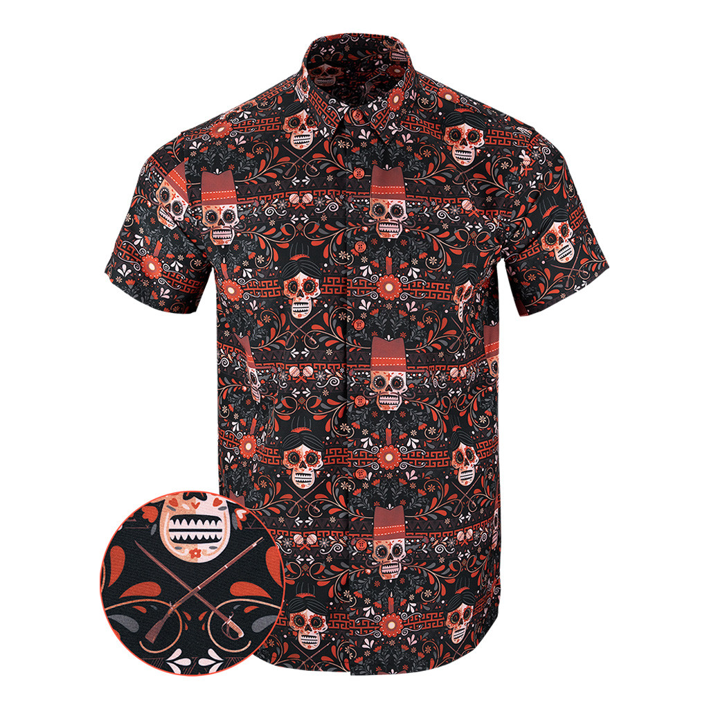 Zaragoza Button Down Shirt Hawaiian Tactical Button Down Dad Christmas Gifts