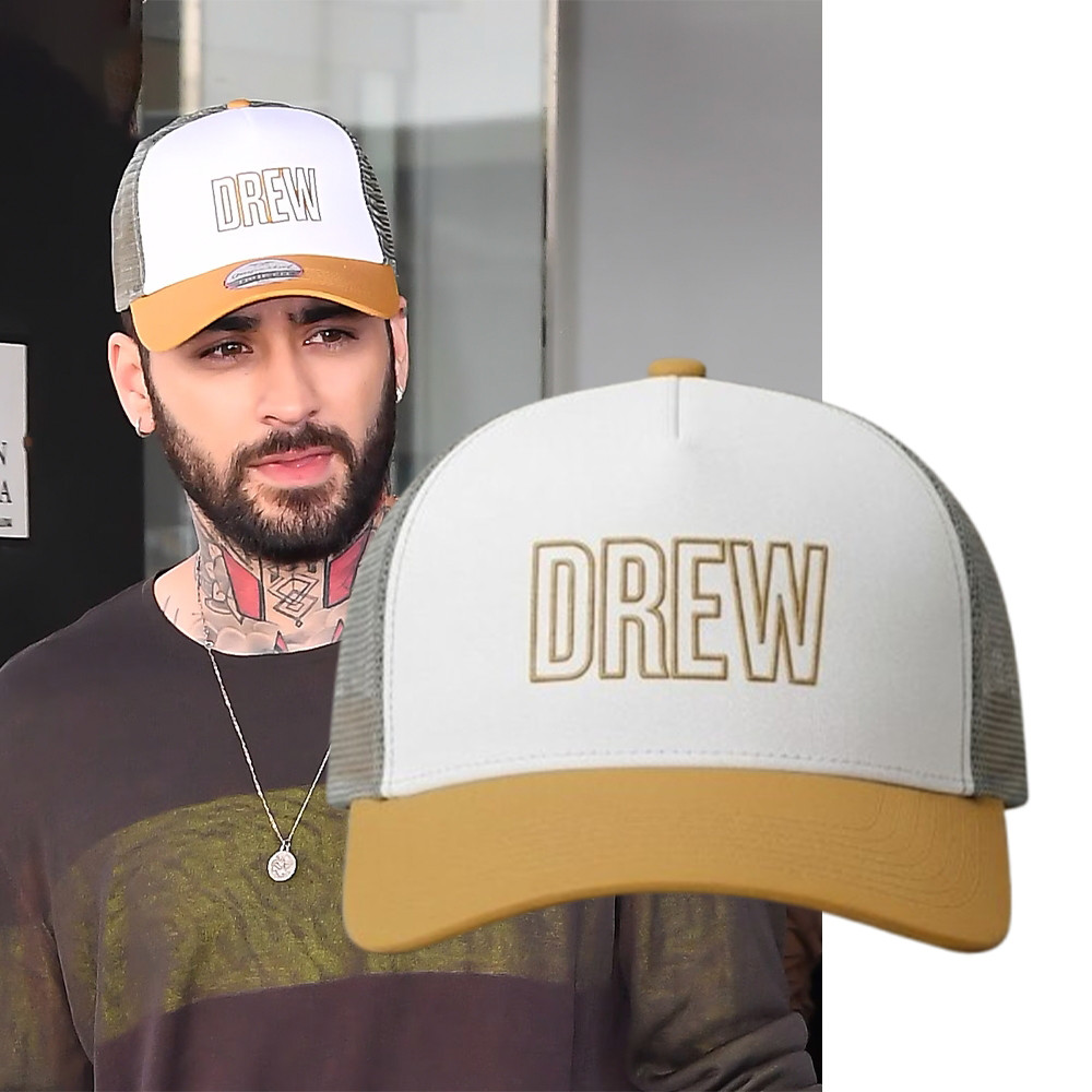 Zayn Malik Drew Trucker Hat The Drew Barrymore Show Trucker Hat Fans Gift For Him