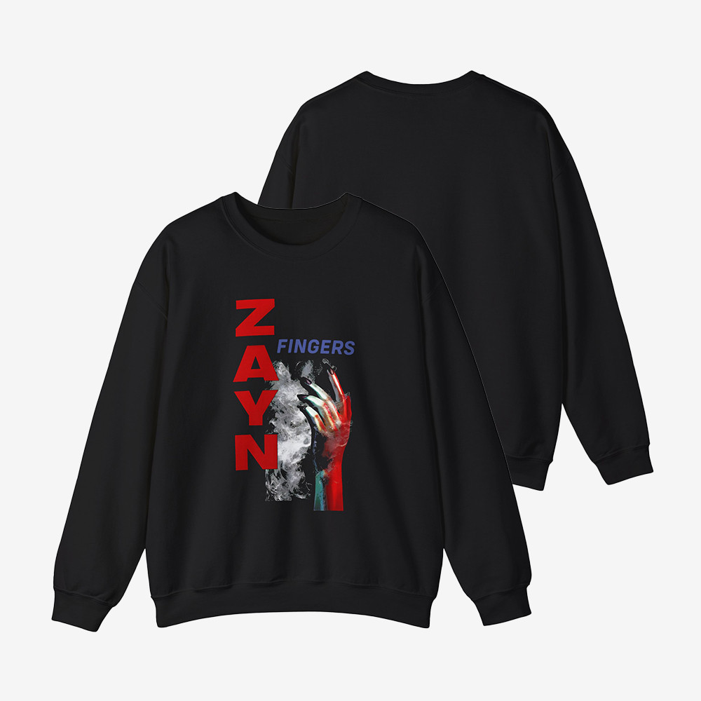 Zayn Malik Fingers Sweatshirt Music Apparel Presents For Zayn Malik Fans