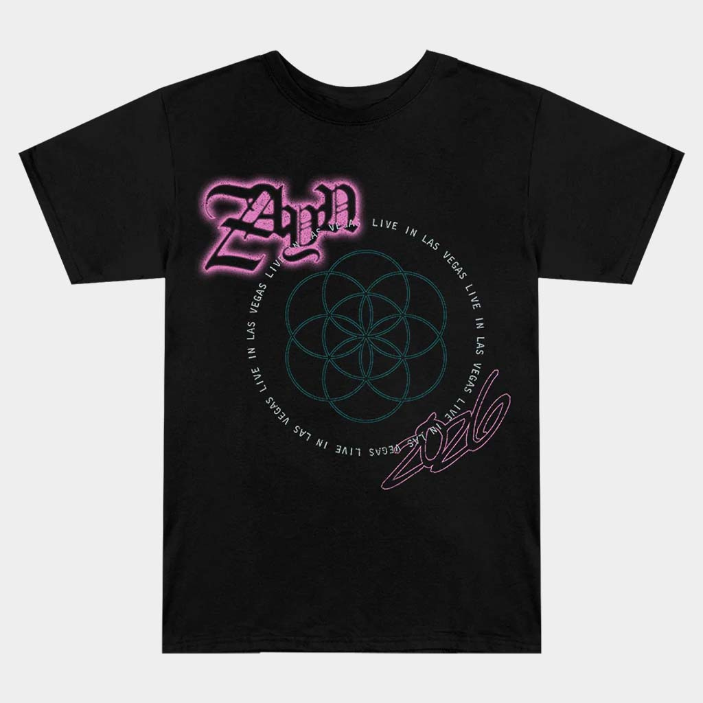 Zayn Malik Merch Live In Las Vegas Mandala T-Shirt Zayn 2026 Shirt Presents For Music Lovers
