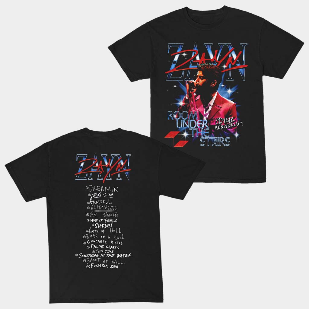 Zayn Malik Merch Room Under The Stairs Anniversary T-Shirt Birthday Gifts For Music Lovers