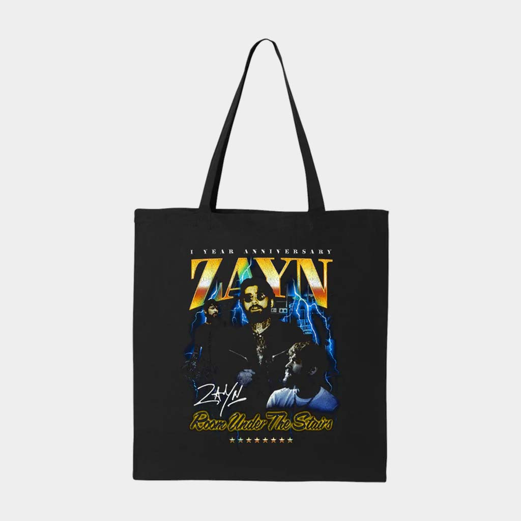Zayn Malik Merch Room Under The Stairs Anniversary Tote Bag Gift Ideas For Wife