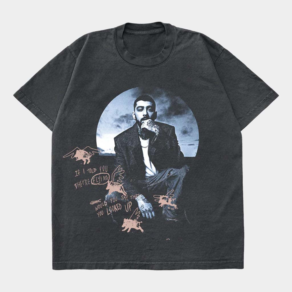 Zayn Malik Merch Would You Say That You Look Up T-Shirt Gifts For Music Lovers