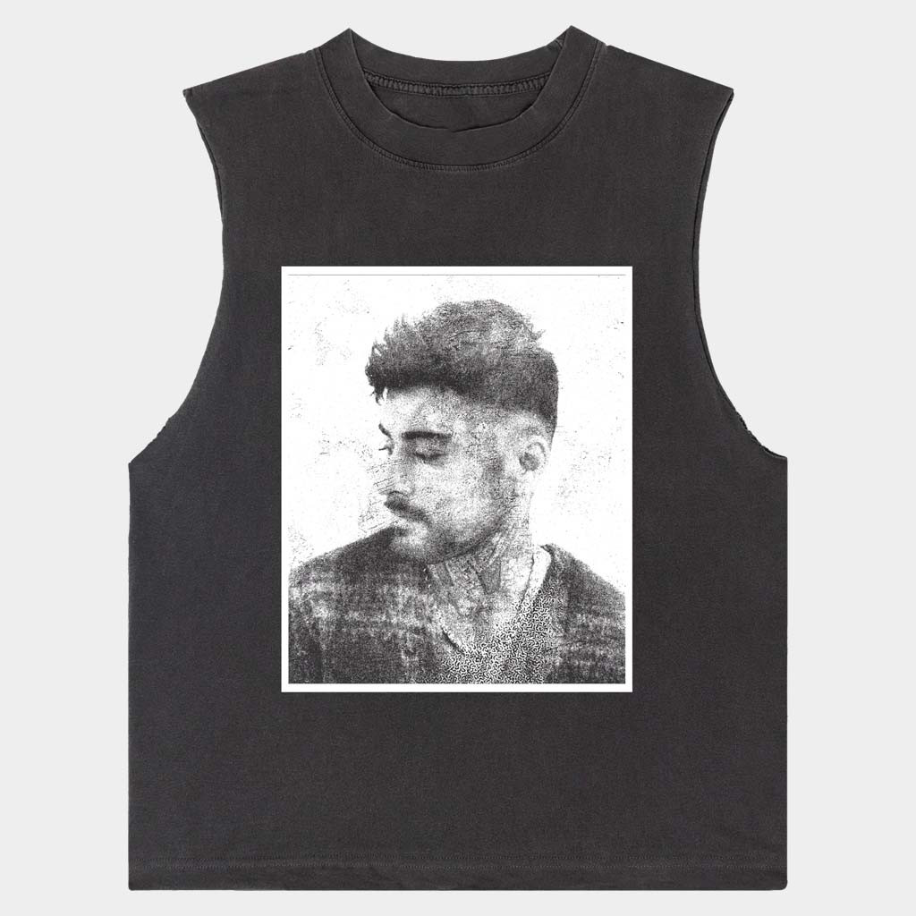 Zayn Malik Merch Zayn Portrait Tank Top Gifts For Music Lovers