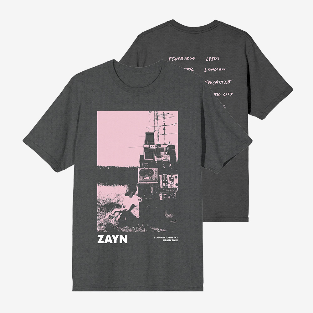 Zayn Malik Stairway To The Sky Tour T-Shirt Room Under the Stairs Album Tee Gift For Fans