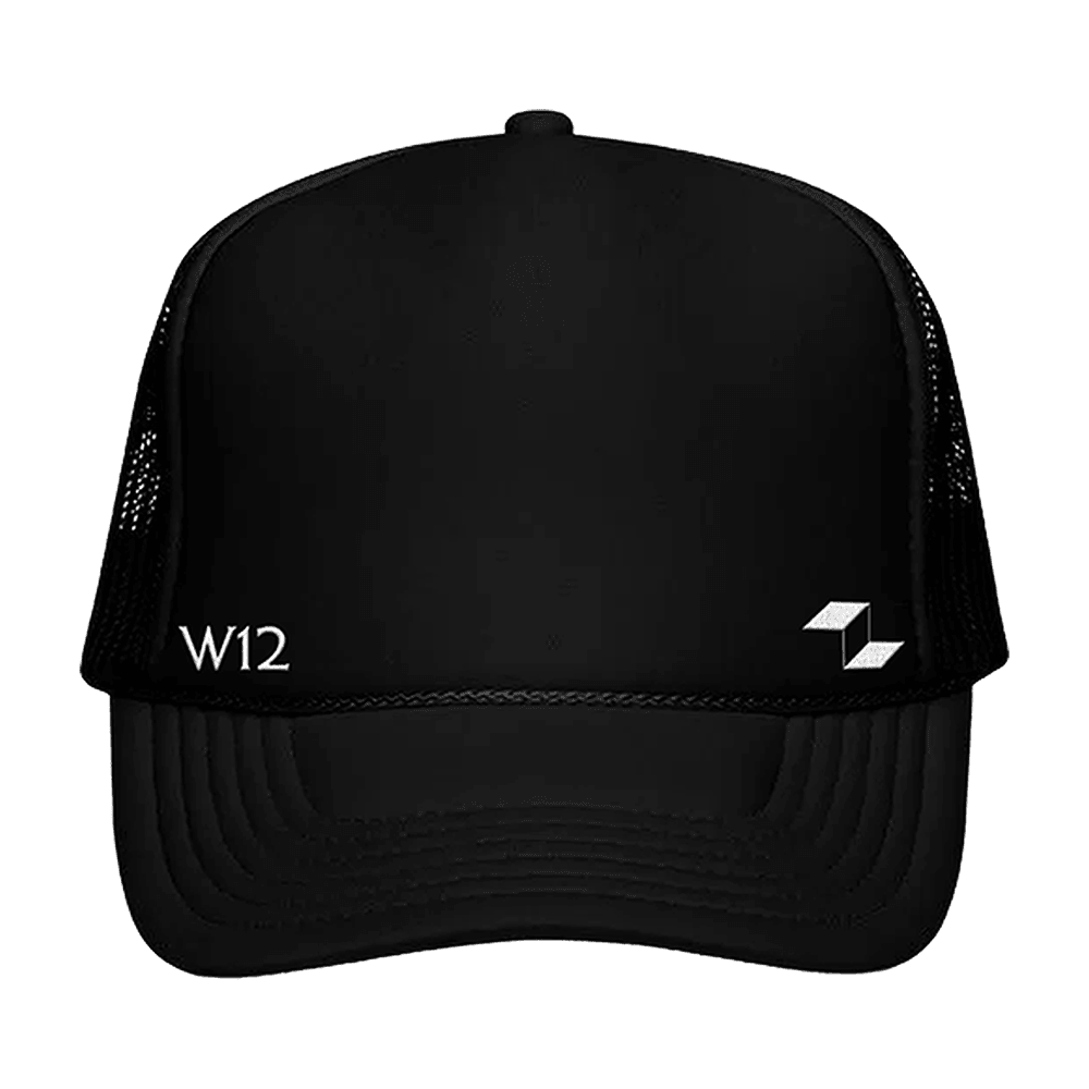 Zayn Merch One Night Trucker Hat Black W12 Cap Zayn Tour Merch Gifts For Music Fans