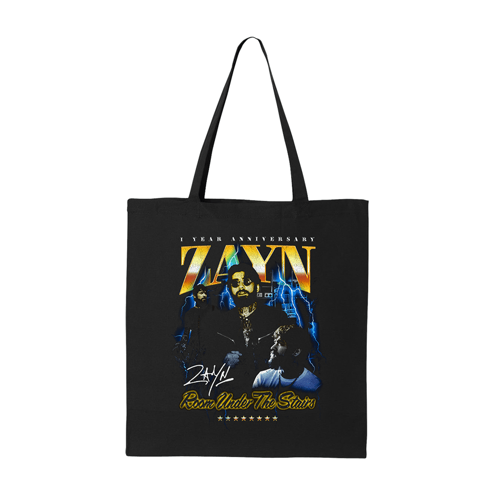Zayn Merch Room Under The Stairs Anniversary Tote Bag Best Gifts For Music Fans