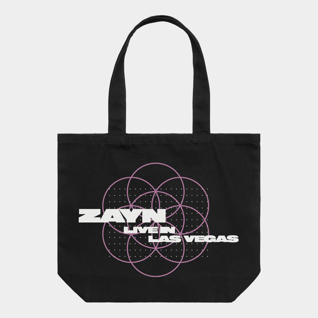 Zayn Merch Zayn Live in Vegas Tote Bag Birthday Gift For Girlfriend-1