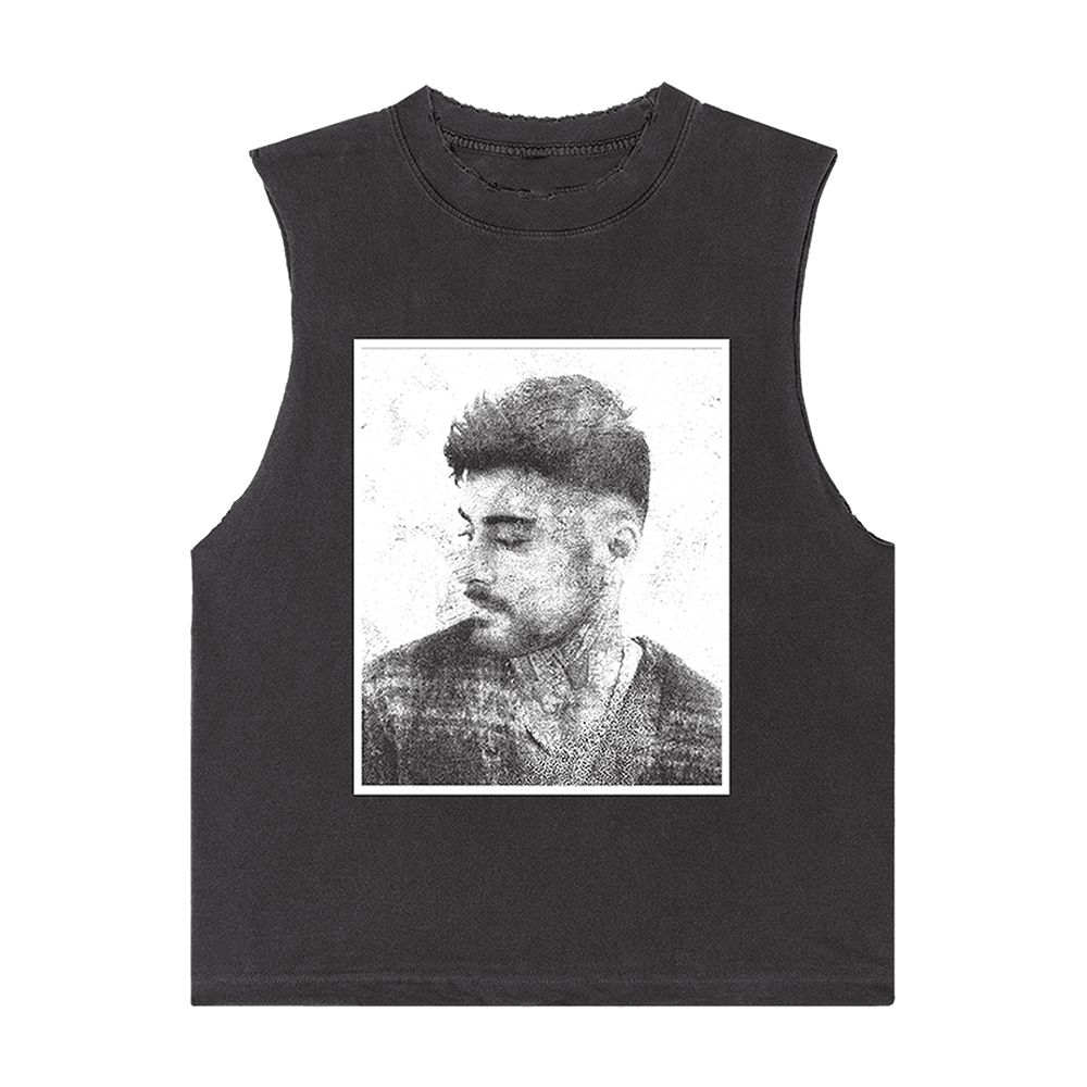 Zayn Merch Zayn Portrait Tank Top Cool Gifts For Music Lovers