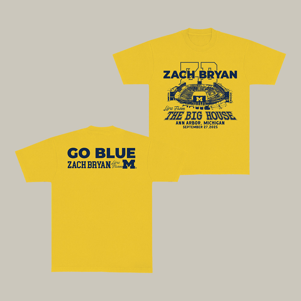 ZB Go Blue T-Shirt Zach Bryan Music Fan Tee Unique Gift For Boyfriend