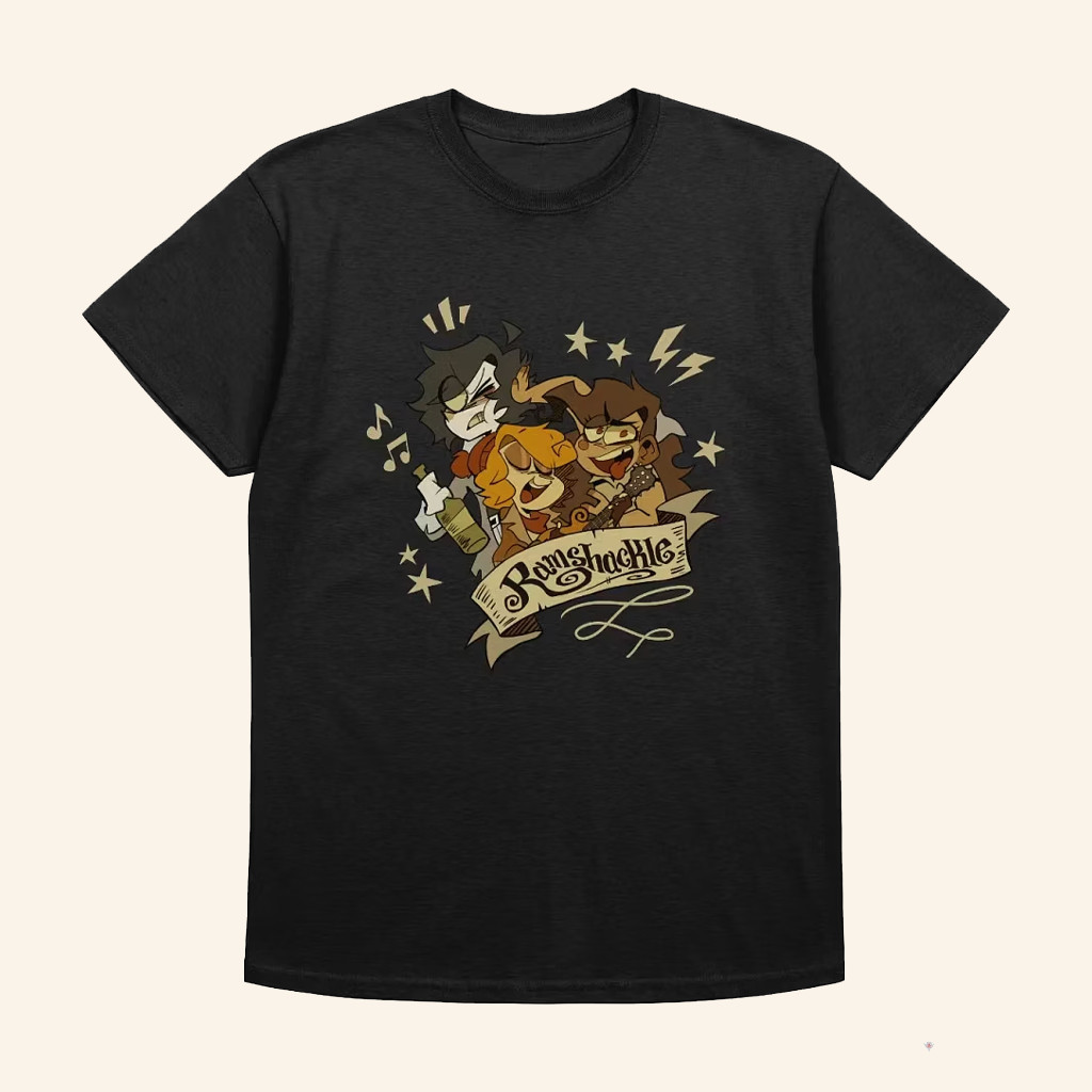 Zeddyzi Ramshackle Trio T-Shirt Zeddyzi Merch Birthday Gifts For Wife