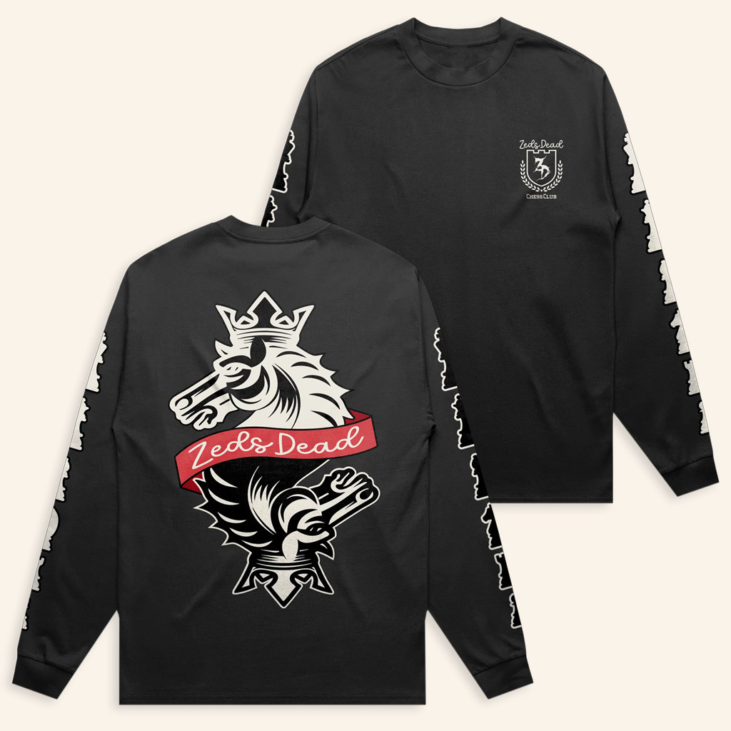 Zeds Dead Merch Chess Club Long Sleeve T-Shirt Best Gifts For Husband Zeds Dead Merch Chess Club Long Sleeve T-Shirt Best Gifts For Husband
