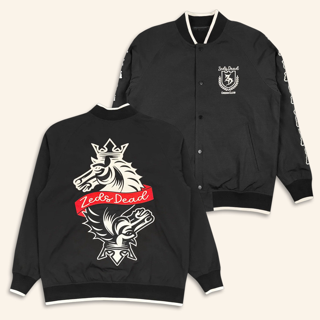 Zeds Dead Merch Chess Club Varsity Jacket Best Gifts For Brother