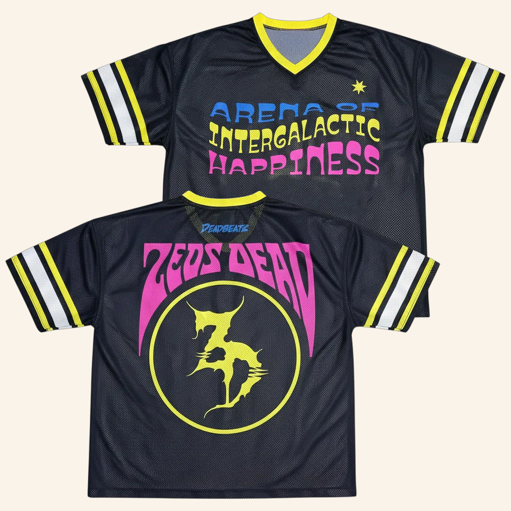 Zeds Dead Merch Chicago Arena Of Intergalactic Happiness Jersey Gifts For Music Fans