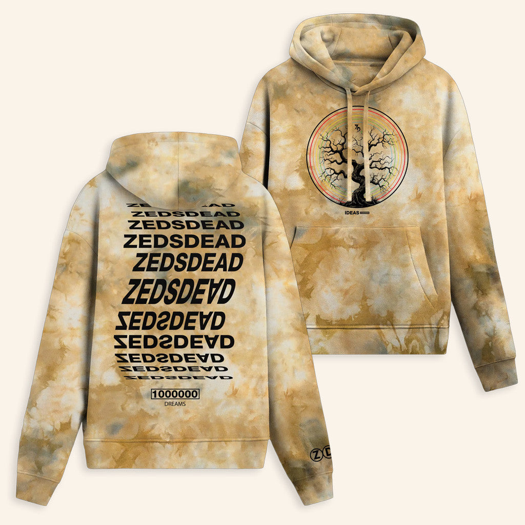 Zeds Dead Merch Dream Tree Tie Dye Hoodie Gifts For Best Friends Zeds Dead Merch Dream Tree Tie Dye Hoodie Gifts For Best Friends