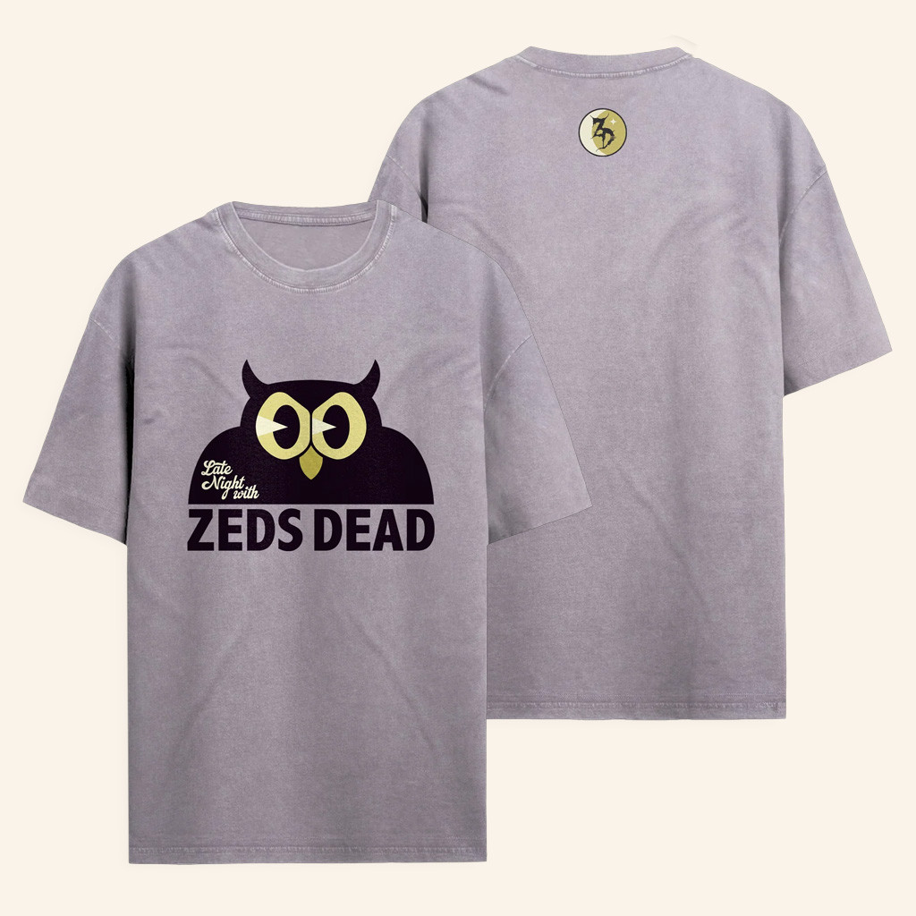 Zeds Dead Merch Late Night With Zeds Dead T-Shirt Birthday Present For Husband Zeds Dead Merch Late Night With Zeds Dead T-Shirt Birthday Present For Husband