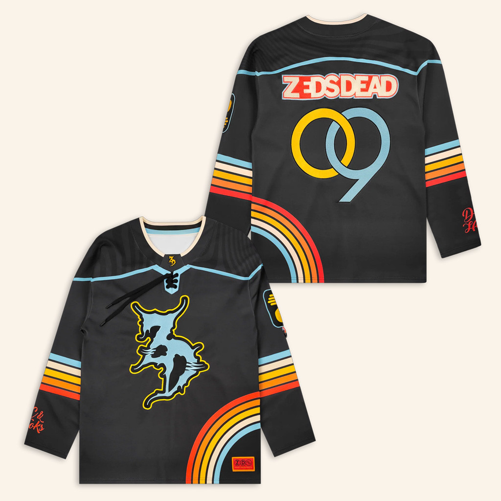 Zeds Dead Merch Retrontario Hockey Jersey Gift Ideas For Music Lovers Zeds Dead Merch Retrontario Hockey Jersey Gift Ideas For Music Lovers