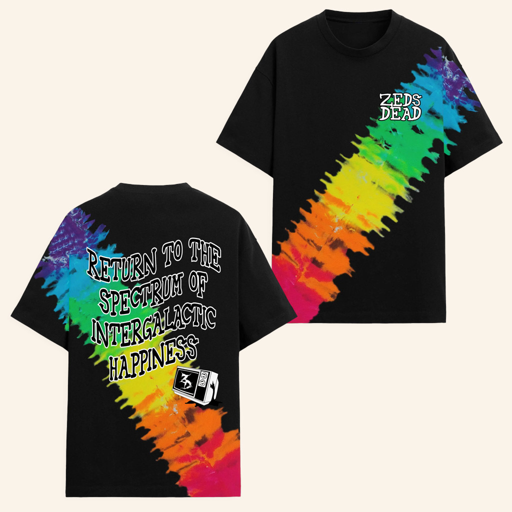 Zeds Dead Merch Telegazer Tie Dye T-Shirt Zeds Dead Shirt Christmas Presents For Him Zeds Dead Merch Telegazer Tie Dye T-Shirt Zeds Dead Shirt Christmas Presents For Him