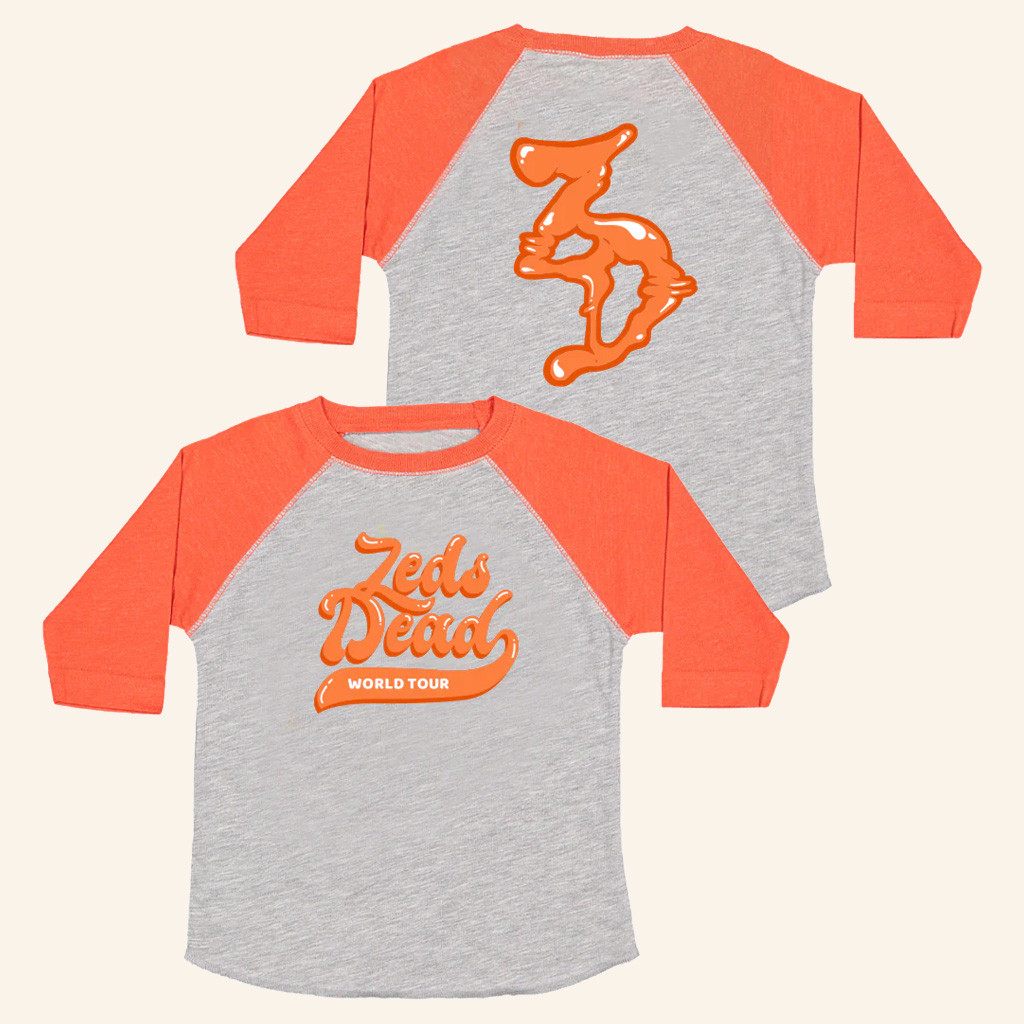 Zeds Dead Merch World Tour Raglan T-Shirt Zeds Dead Shirt Xmas Gifts For Her