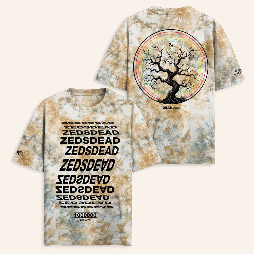 Zeds Dead Merch Zeds Dead Dream Tree Tie Dye T-Shirt Gifts For Besties Zeds Dead Merch Zeds Dead Dream Tree Tie Dye T-Shirt Gifts For Besties