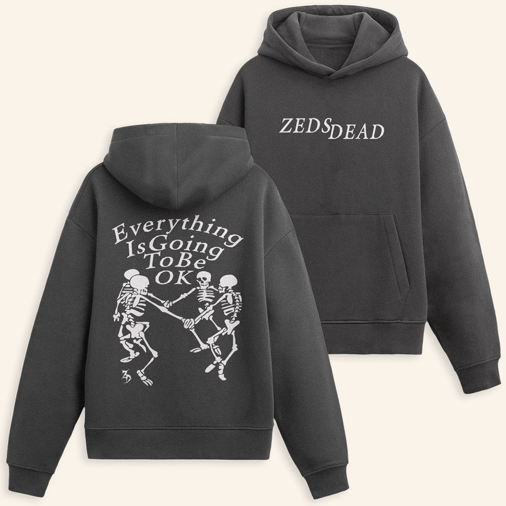 Zeds Dead Merch Zeds Dead Everything Is Ok Hoodie Gifts For Dad Zeds Dead Merch Zeds Dead Everything Is Ok Hoodie Gifts For Dad