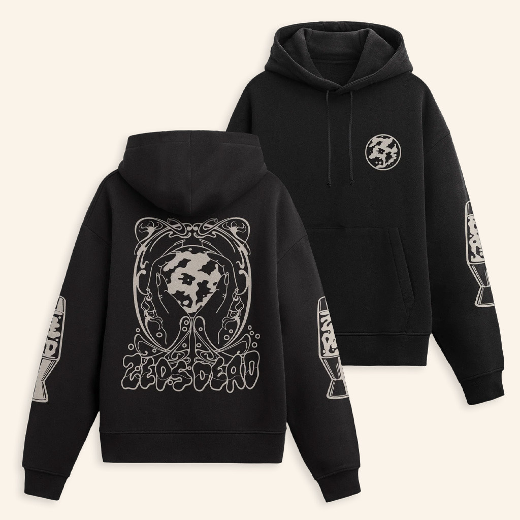 Zeds Dead Merch Zeds Dead Lavahh Black Hoodie Gifts For Father