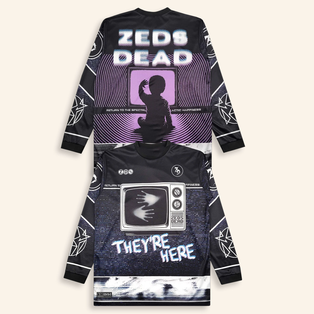 Zeds Dead Merch Zeds Dead They're Here Moto Jersey Xmas Gifts For Him Zeds Dead Merch Zeds Dead They're Here Moto Jersey Xmas Gifts For Him