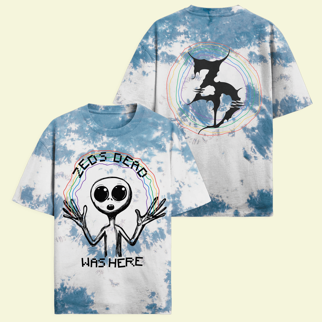 Zeds Dead Merch Zeds Dead Was Here Tie Dye T-Shirt ZD Shirt Gifts For Brother
