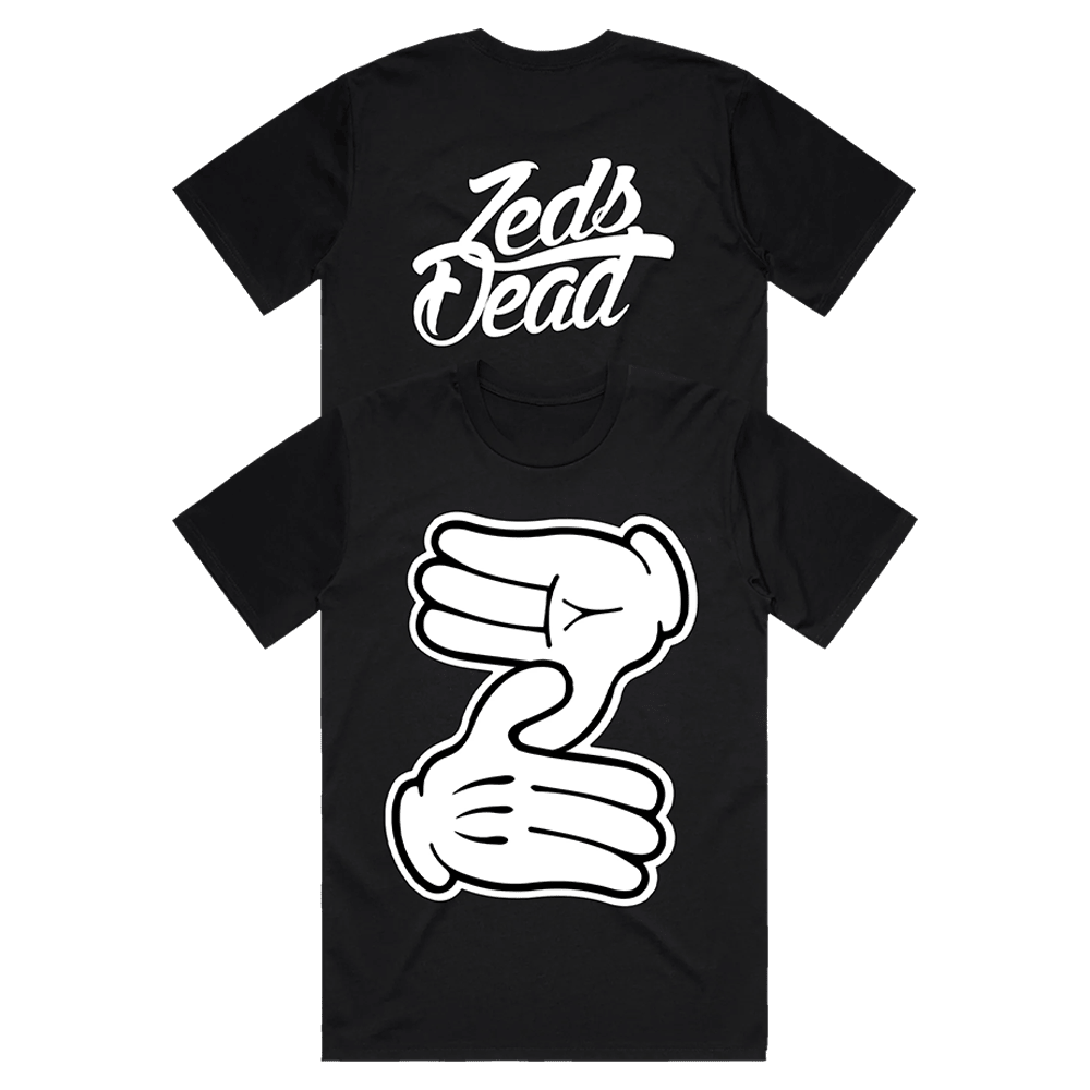 Zeds Dead Merch Z's Up Black T-Shirt Zeds Dead Shirt Father's Day Presents For Dad To Be